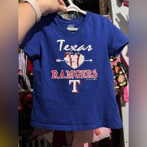 Texas Rangers Kids Blue T-Shirt